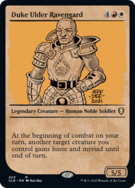 Duke Ulder Ravengard (Rulebook Art)