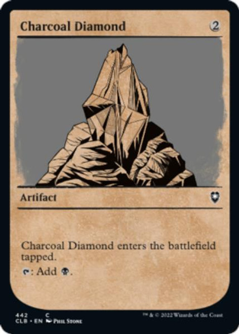Charcoal Diamond (Rulebook Art) | Commander Legends: Battle for Baldur's Gate