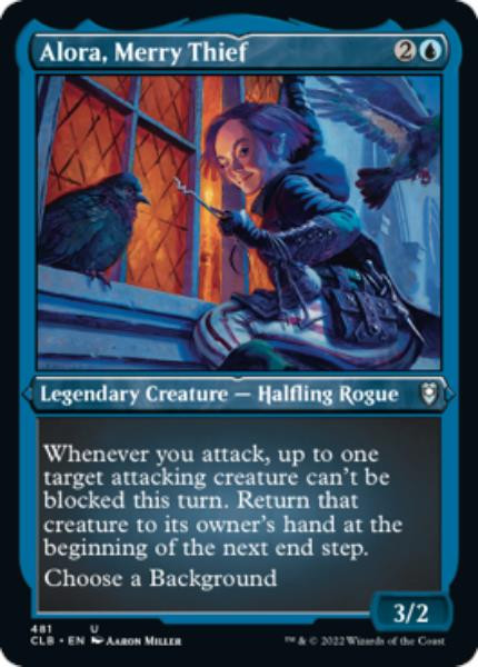 Alora, Merry Thief (Etched foil)
