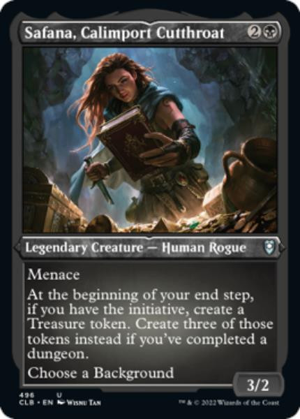 Safana, Calimport Cutthroat (Etched foil)