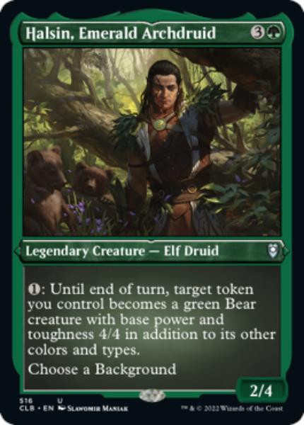 Halsin, Emerald Archdruid (Etched foil)