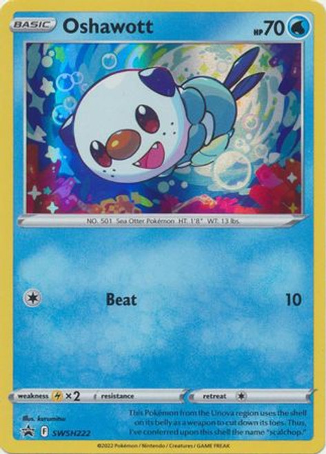 Sword & Shield Promo SWSH222 Oshawott (Holo)