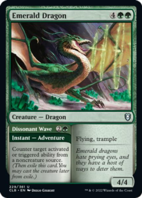 Emerald Dragon | Commander Legends: Battle for Baldur's Gate