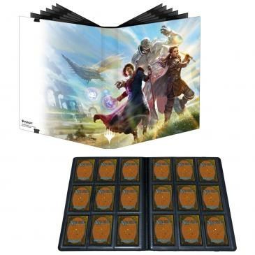 MTG Dominaria United 9-Pocket PRO-Binder featuring Draft Booster Box Art