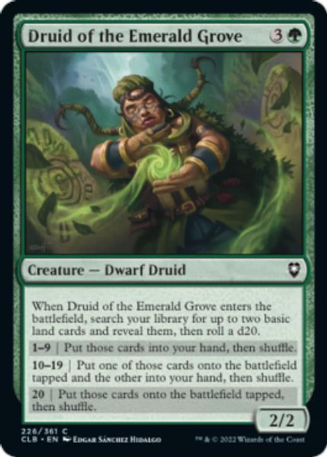 Druid of the Emerald Grove | Commander Legends: Battle for Baldur's Gate