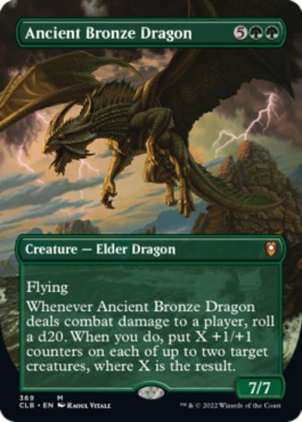 Ancient Bronze Dragon (Borderless Art)