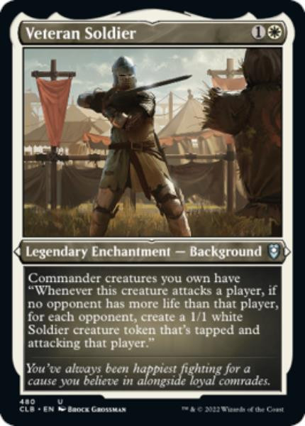 Veteran Soldier (Etched foil)