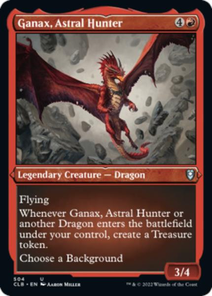 Ganax, Astral Hunter (Etched foil)
