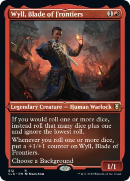Wyll, Blade of Frontiers (Etched foil)
