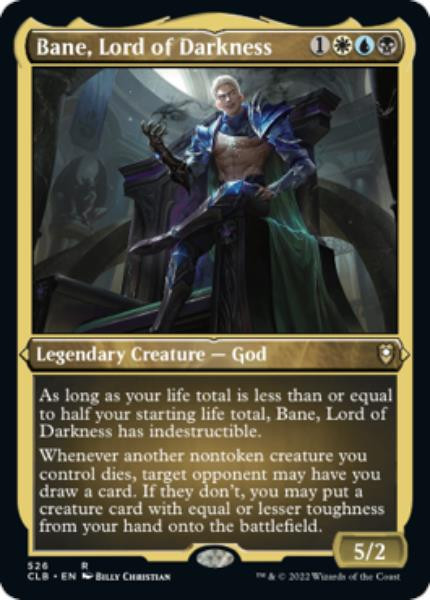 Bane, Lord of Darkness (Etched foil)