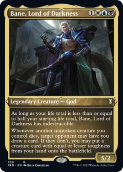 Bane, Lord of Darkness (Etched foil)