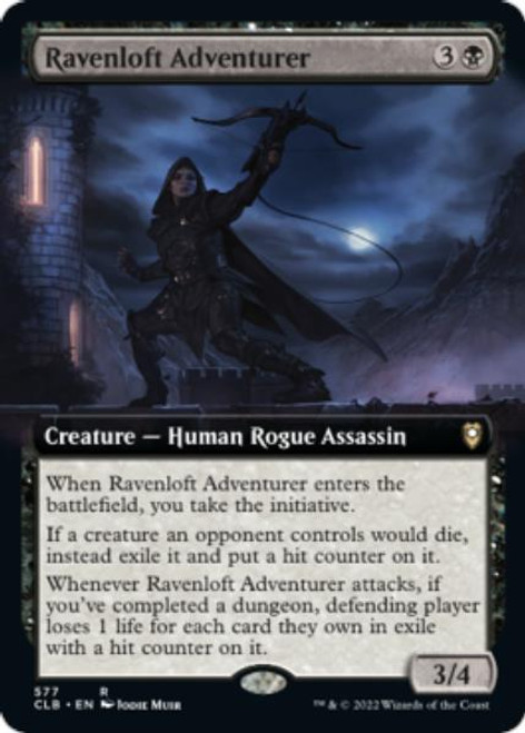 Ravenloft Adventurer (Extended Art) | Commander Legends: Battle for Baldur's Gate