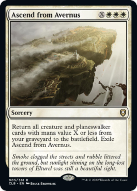 Ascend from Avernus (foil)