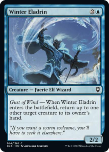 Winter Eladrin (foil)