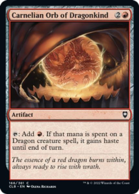 Carnelian Orb of Dragonkind (foil) | Commander Legends: Battle for Baldur's Gate