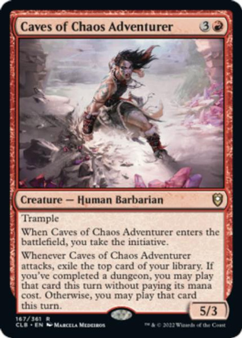 Caves of Chaos Adventurer (foil) | Commander Legends: Battle for Baldur's Gate