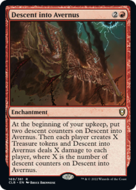 Descent into Avernus (foil) | Commander Legends: Battle for Baldur's Gate