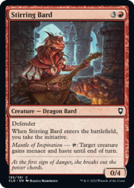 Stirring Bard (foil) | Commander Legends: Battle for Baldur's Gate