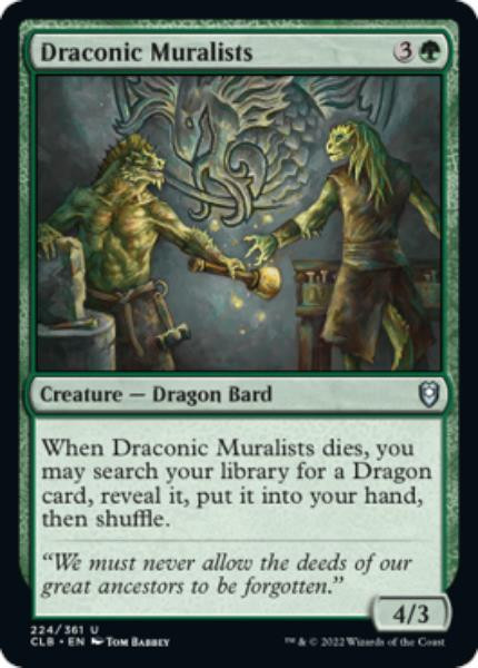 Draconic Muralists (foil)