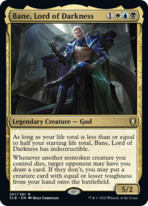 Bane, Lord of Darkness (foil) | Commander Legends: Battle for Baldur's Gate