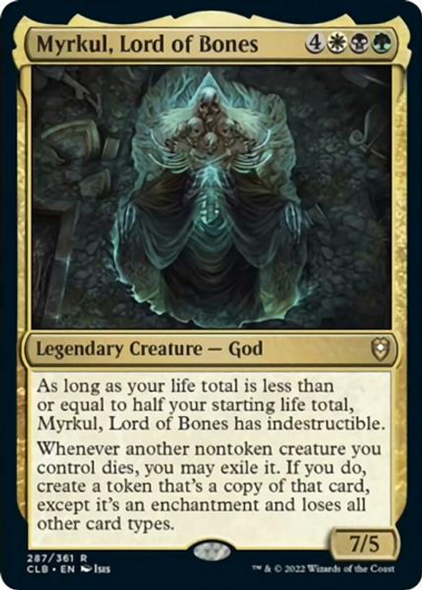 Myrkul, Lord of Bones (foil) | Commander Legends: Battle for Baldur's Gate