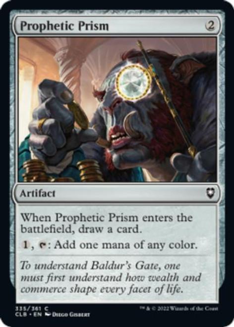 Prophetic Prism (foil) | Commander Legends: Battle for Baldur's Gate