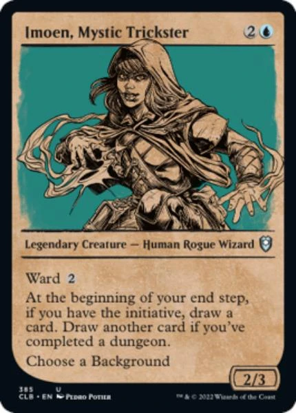 Imoen, Mystic Trickster (Rulebook Art) (foil)