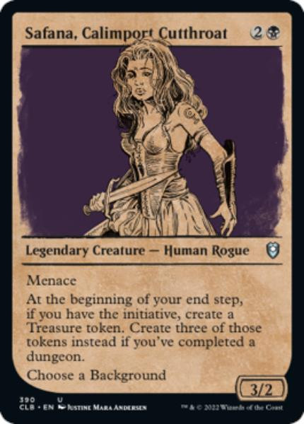 Safana, Calimport Cutthroat (Rulebook Art) (foil)