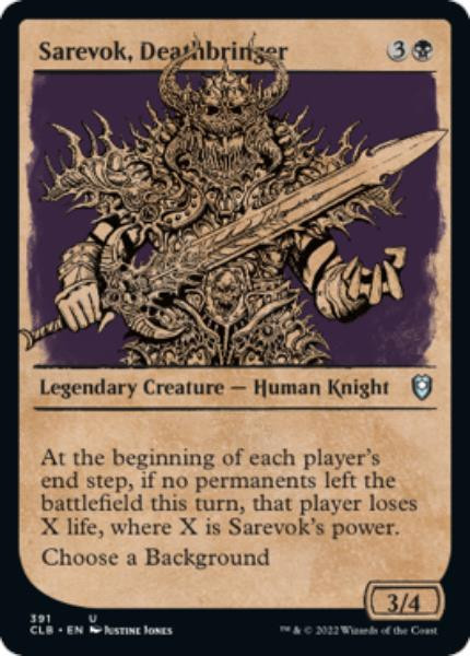 Sarevok, Deathbringer (Rulebook Art) (foil)