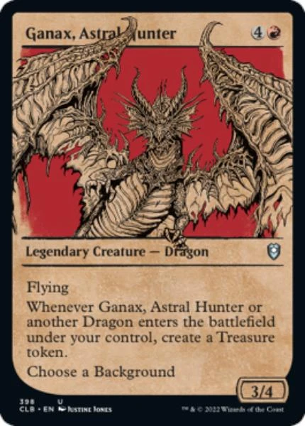 Ganax, Astral Hunter (Rulebook Art) (foil)
