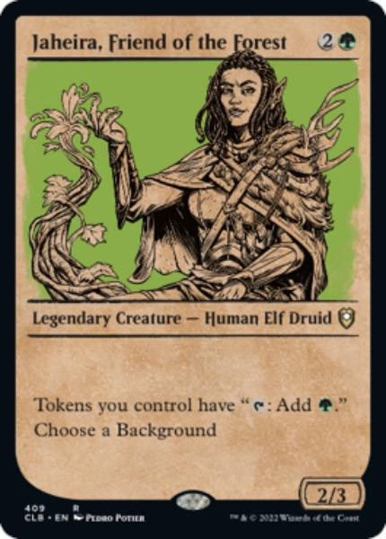 Jaheira, Friend of the Forest (Rulebook Art) (foil)