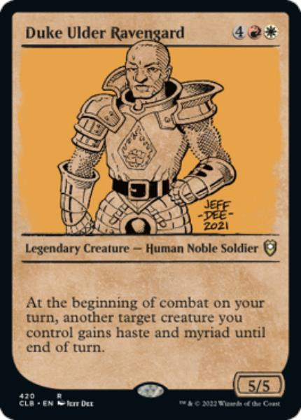 Duke Ulder Ravengard (Rulebook Art) (foil)