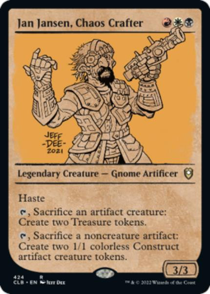Jan Jansen, Chaos Crafter (Rulebook Art) (foil)