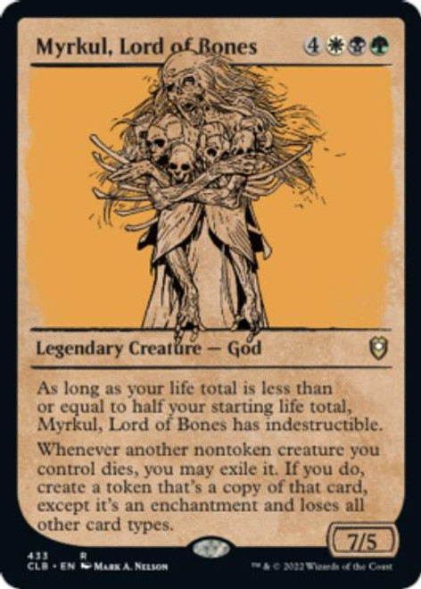 Myrkul, Lord of Bones (Rulebook Art) (foil) | Commander Legends: Battle for Baldur's Gate