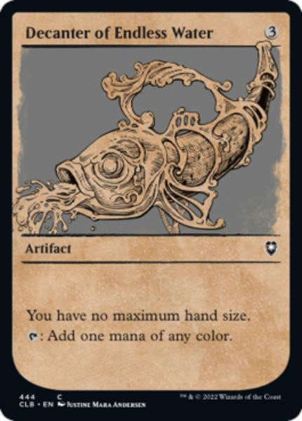 Decanter of Endless Water (Rulebook Art) (foil)