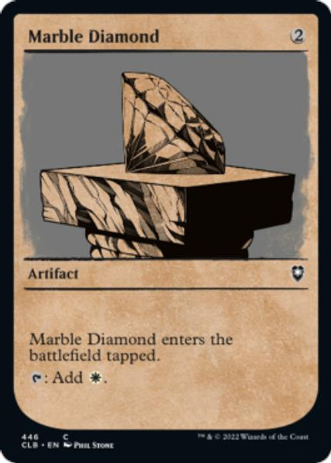 Marble Diamond (Rulebook Art) (foil) | Commander Legends: Battle for Baldur's Gate