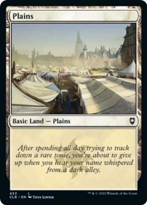 Plains (#453) (foil) | Commander Legends: Battle for Baldur's Gate