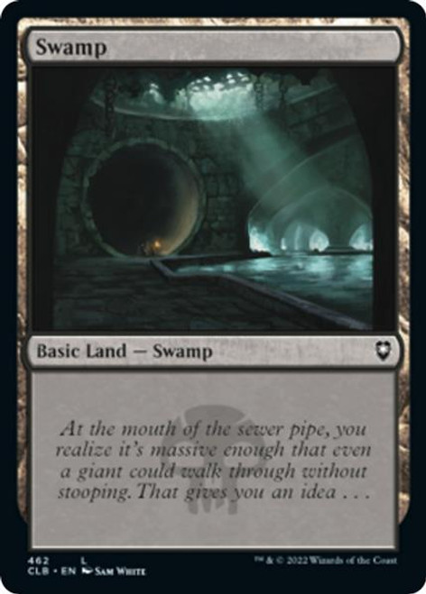 Swamp (#462) (foil) | Commander Legends: Battle for Baldur's Gate