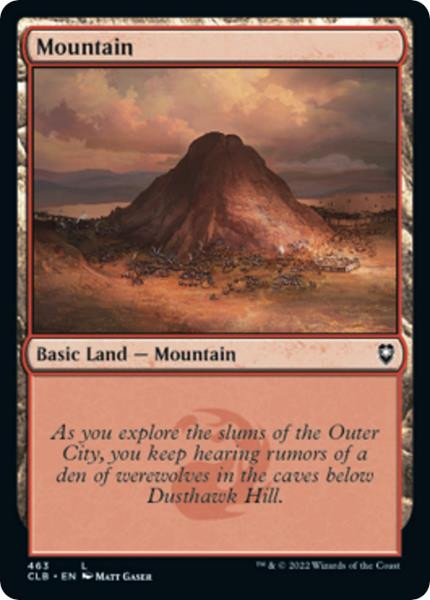 Mountain (#463) (foil)