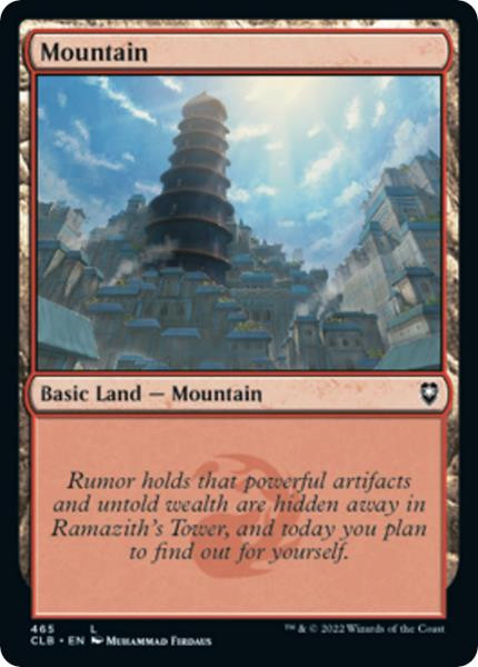 Mountain (#465) (foil)