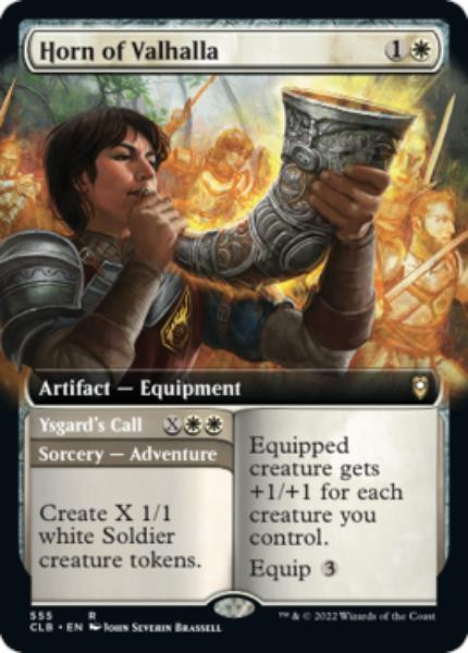 Horn of Valhalla (Extended Art) (foil)