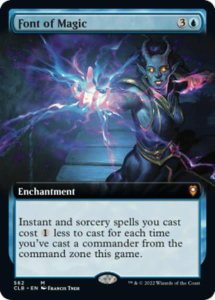 Font of Magic (Extended Art) (foil)