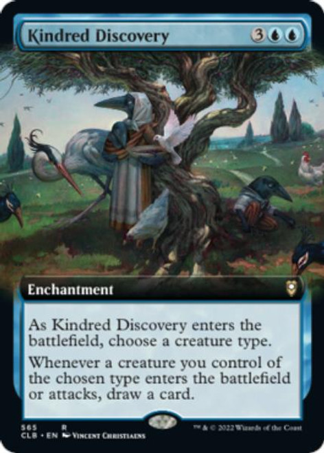 Kindred Discovery (Extended Art) (foil) | Commander Legends: Battle for Baldur's Gate