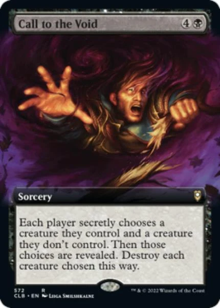 Call to the Void (Extended Art) (foil)