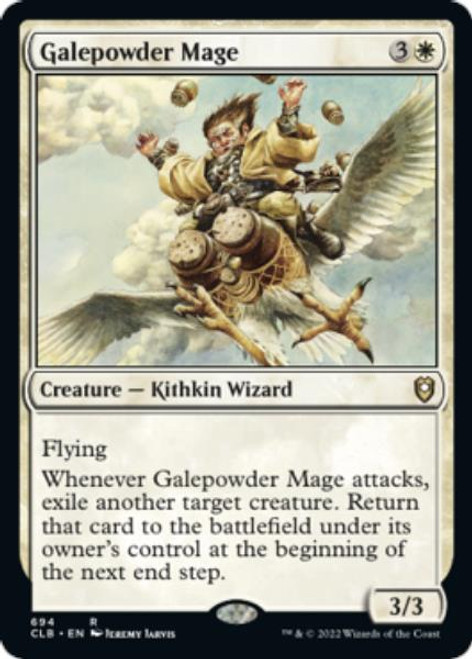 Galepowder Mage | Commander Legends: Battle for Baldur's Gate
