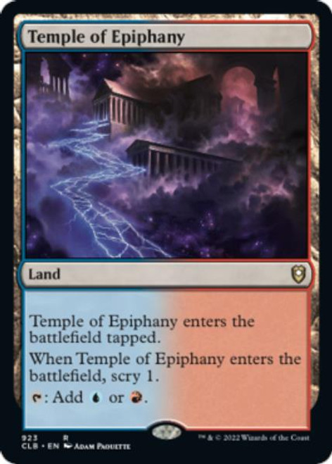 Temple of Epiphany | Commander Legends: Battle for Baldur's Gate