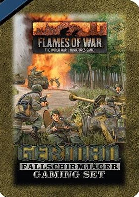 Flames of War - Bulge: German FallschirmjÃ¤ger Gaming Set