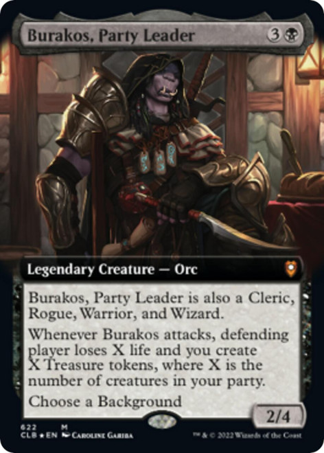 Burakos, Party Leader (Extended Art)