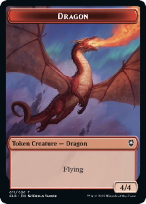 Commander Legends: Battle for Baldur's Gate - Dragon Token
