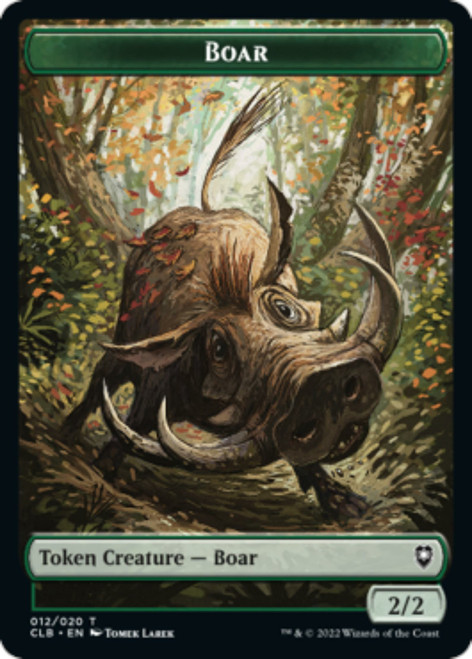 Commander Legends: Battle for Baldur's Gate - Boar Token